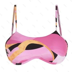 NWT Zaful light pink bikini top